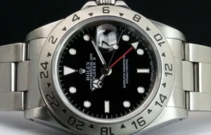 Sports Watches | Men's Watches | Sant Blanc ROLEX 40mm Stainless Steel Explorer II Black Index Dial Model 16570