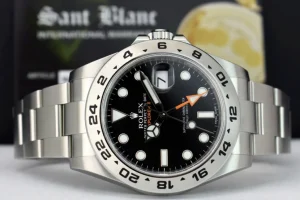 Sports Watches | Field Professional Watches | Sant Blanc ROLEX 42mm Stainless Steel Explorer II Black Dial Model 216570