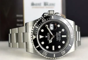 Diving Professional Watches | Sports Watches | Sant Blanc ROLEX 41mm Stainless Steel Submariner Black Index Dial Ceramic Bezel Model 126610LN