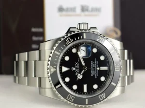 Diving Professional Watches | Sports Watches | Sant Blanc ROLEX 40mm Stainless Steel Submariner Black Ceramic Bezel Model 116610LN