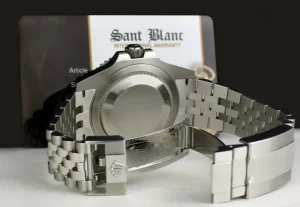 Pilots Classic Watches | Men's Watches | Sant Blanc ROLEX 40mm Stainless Steel GMT Master II Blue & Black 