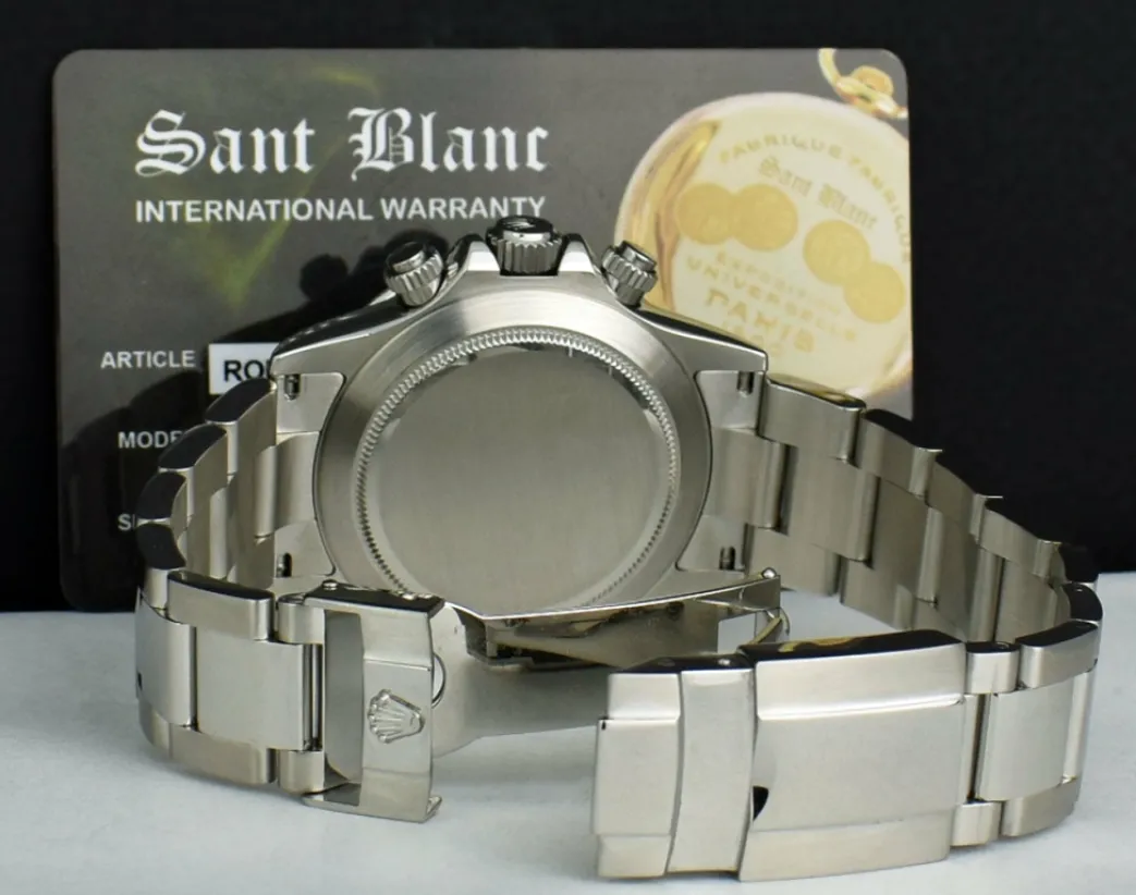 rolex_mm_stainless_steel__7-27.webp Sports Watches | Men's Watches | Sant Blanc ROLEX 40mm Stainless Steel Daytona White Index Dial Model 116520