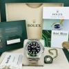 Diving Professional Watches | Sant Blanc ROLEX 41mm Stainless Submariner MK 2 Green Bezel "Kermit" Model 126610LV