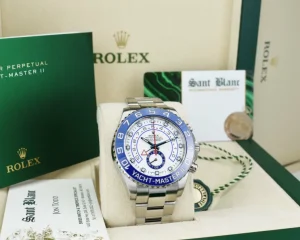 Yachting Professional Watches | Sant Blanc ROLEX 44mm Stainless YachtMaster II Model 116680