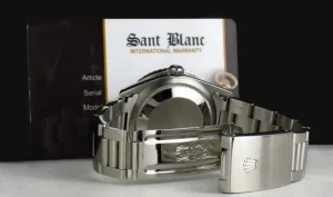 Men's Watches | Dress Watches | Sant Blanc Rolex 36mm White Gold & Stainless Steel Turn-O-Graph Rose Roman Dial Model 16264