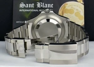 Yachting Professional Watches | Men's Watches | Sant Blanc ROLEX Platinum & Stainless Steel Yachtmaster Rhodium Dial Model 116622