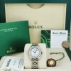 The Masterpiece | Sant Blanc ROLEX Rehaut 29mm 18kt White Gold Masterpiece White Diamond Model 80299