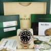 Pilots Professional Watches | Sant Blanc ROLEX Rose Gold & Stainless Steel GMT Master II Root Beer with Card Model 126711 CHNR