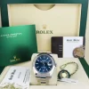 Dress Watches | Sant Blanc ROLEX Stainless Steel DateJust 41 Blue Index Dial Box & Tags Model 126300