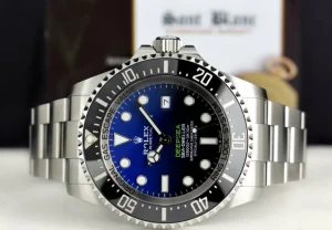 Sports Watches | Deep Diving Professional Watches | Sant Blanc ROLEX Stainless Steel Deepsea SeaDweller Blue Gradient James Cameron Dial Model 126660