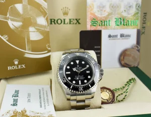 Deep Diving Professional Watches | Sant Blanc ROLEX Stainless Steel Deepsea Sea Dweller Black Dial Model 116660