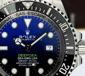 Sports Watches | Deep Diving Professional Watches | Sant Blanc ROLEX Stainless Steel Deepsea SeaDweller Blue Gradient James Cameron Dial Model 126660