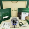 Pilots Professional Watches | Sant Blanc ROLEX Stainless Steel GMT Master II Black Dial Model 126710BLNR