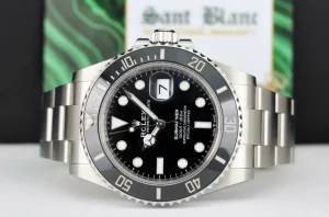 Diving Professional Watches | Sant Blanc ROLEX Stainless Steel Submariner 41 Black Dial with Card Model 126610LN
