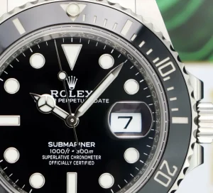 Diving Professional Watches | Sant Blanc ROLEX Stainless Steel Submariner 41 Black Dial with Card Model 126610LN