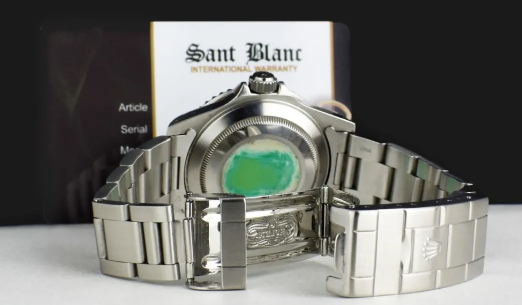 rolex_vintage_mens_stainl_6-1.webp Diving Professional Watches | Sports Watches | Sant Blanc ROLEX Vintage Mens Stainless Steel Submariner Black Dial Model 16610