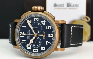 Men's Watches | Sant Blanc ZENITH 45mm Bronze Pilot Type 20 Extra Special Blue Dial Model 29.2430.4069/57.C808