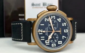 Men's Watches | Sant Blanc ZENITH 45mm Bronze Pilot Type 20 Extra Special Blue Dial Model 29.2430.4069/57.C808